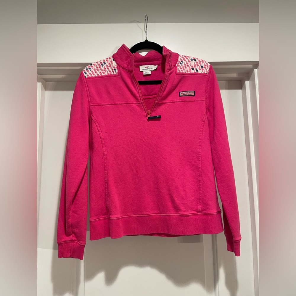 Vineyard Vines, Pink Pull Over - image 1